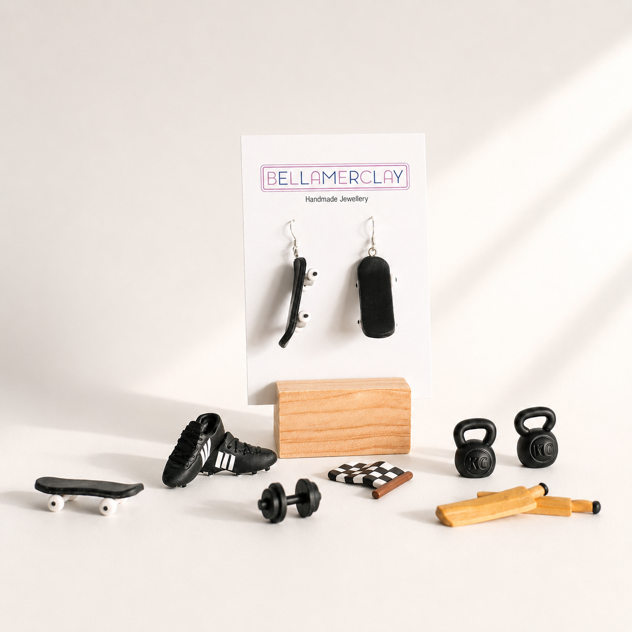 Skateboard Earrings