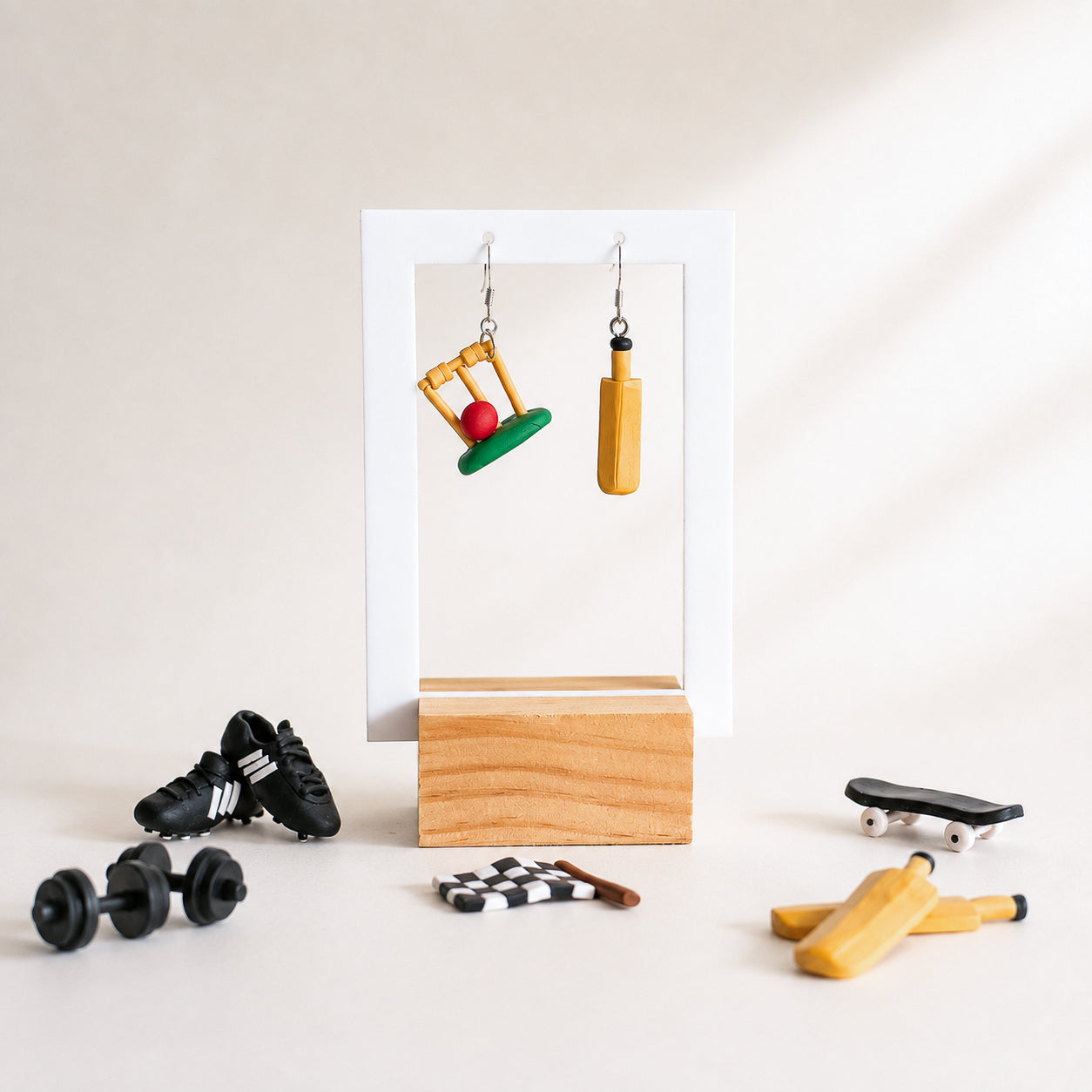 Cricket Set Earrings