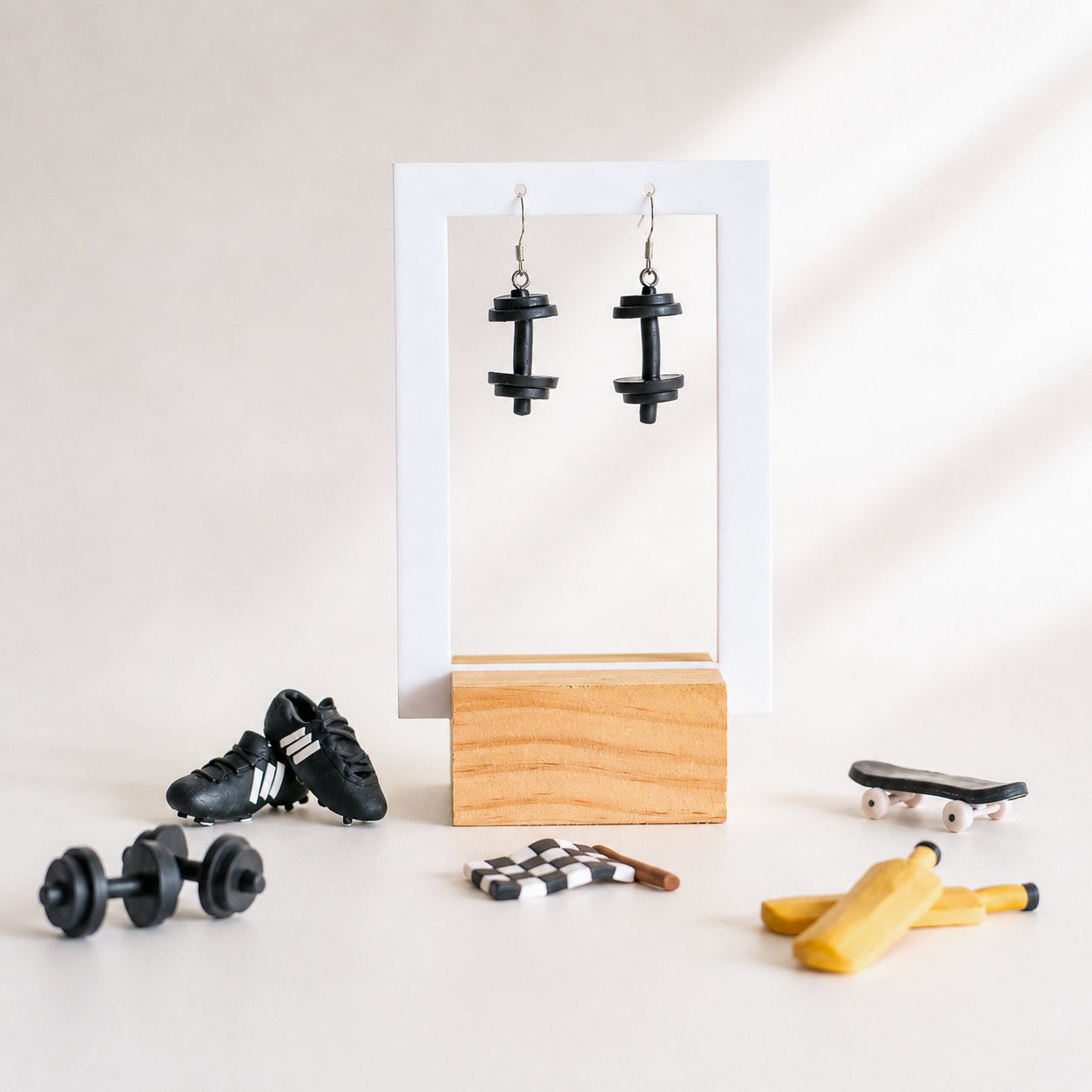 Dumbbell Earirrngs