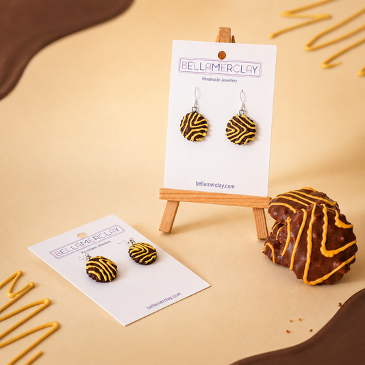Squiggle earrings