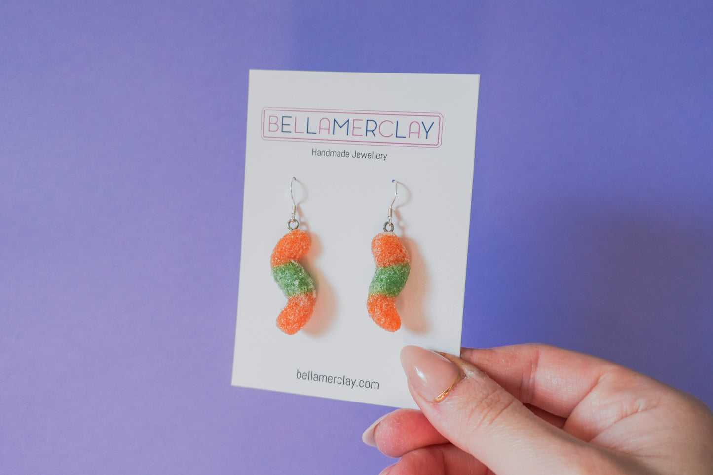 Sour Worm Earrings