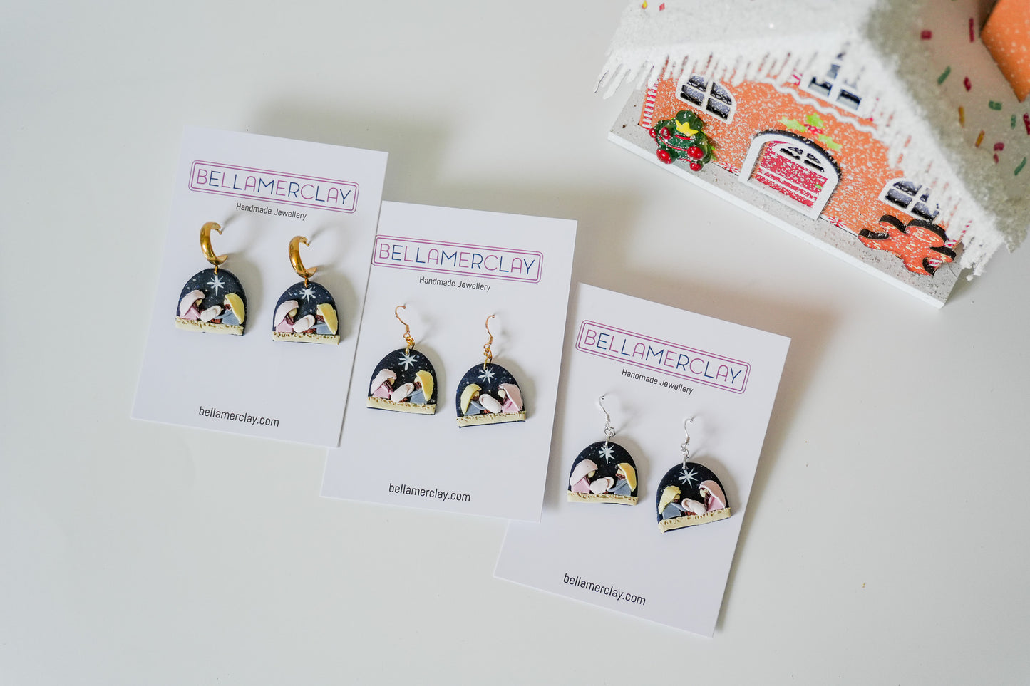 Nativity Scene Earrings