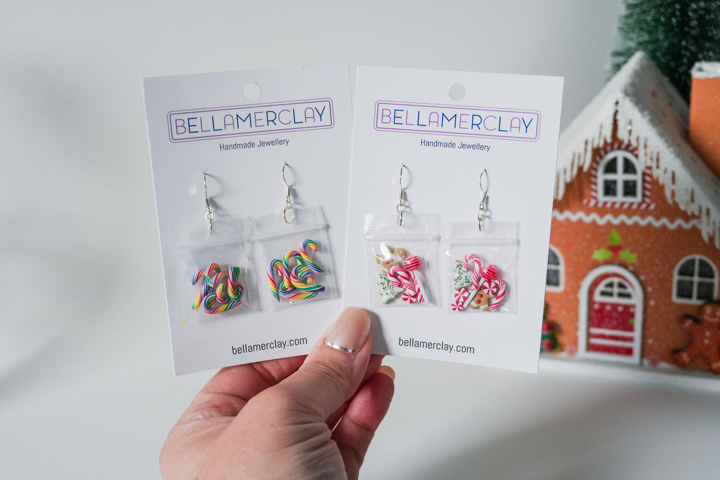Christmas Treat Bag Earrings