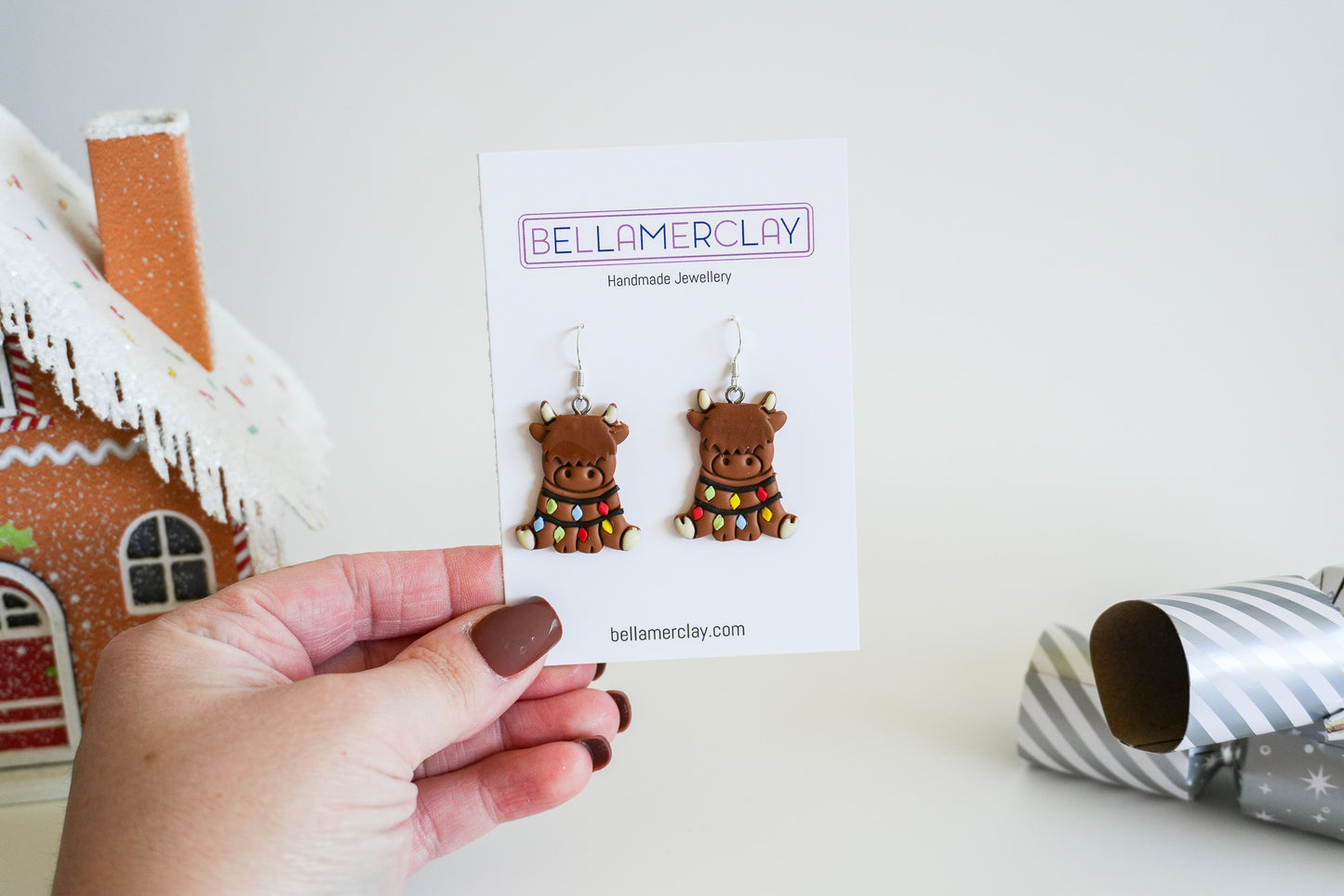 Christmas Lights animals Earrings