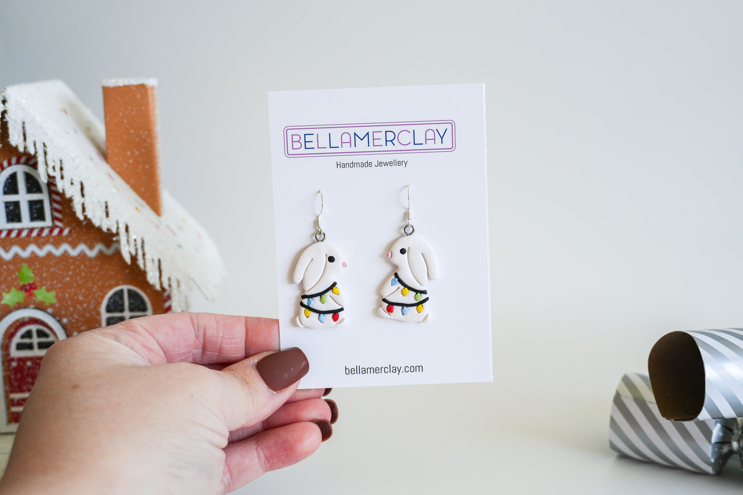 Christmas Lights animals Earrings