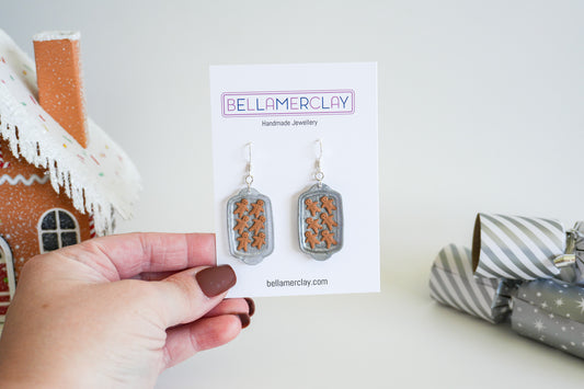 Christmas Biscuit Tray Earrings