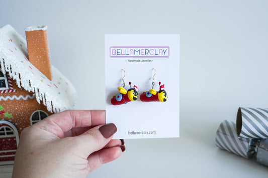 Christmas Buzzy Earrings