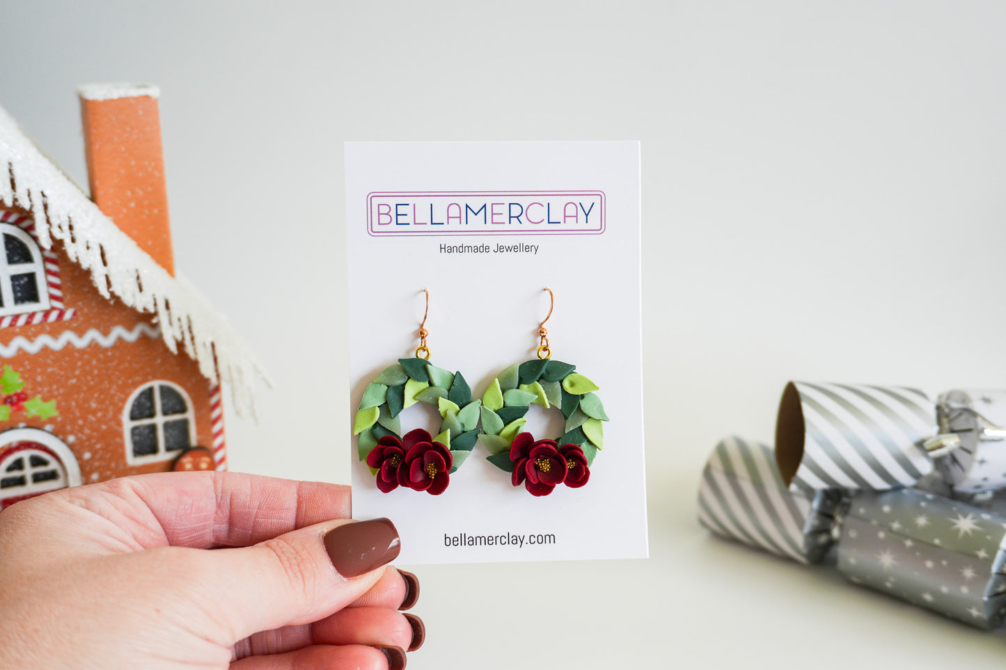 Layered Wreath Earrings