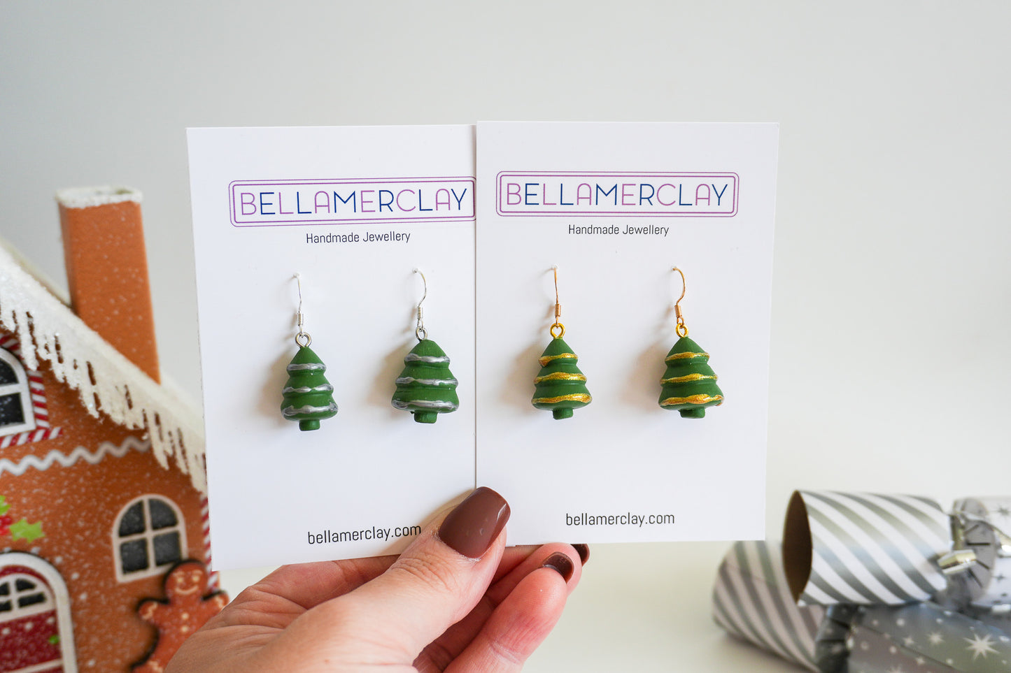 Christmas Tree Earrings
