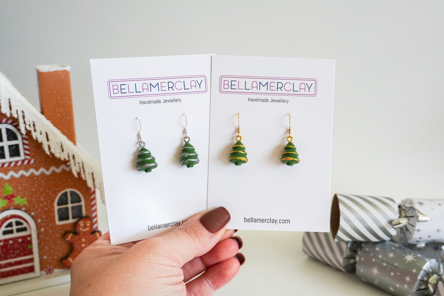 Christmas Tree Earrings