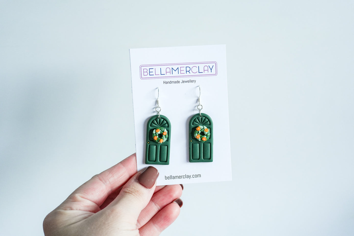 Christmas Door Earrings