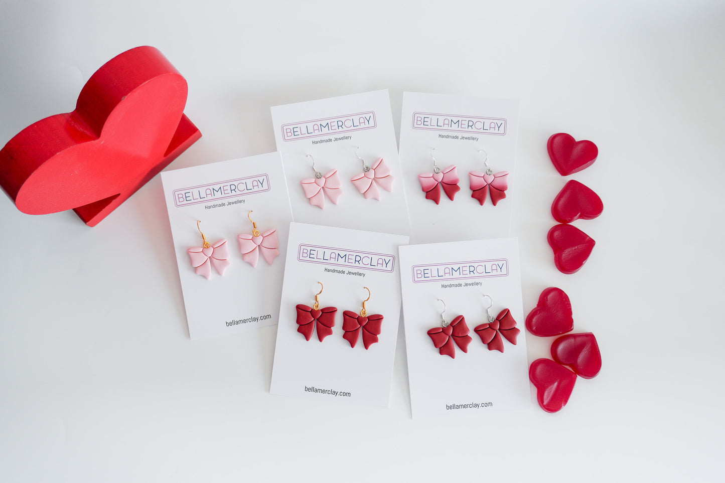 Valenties Bow Earrings