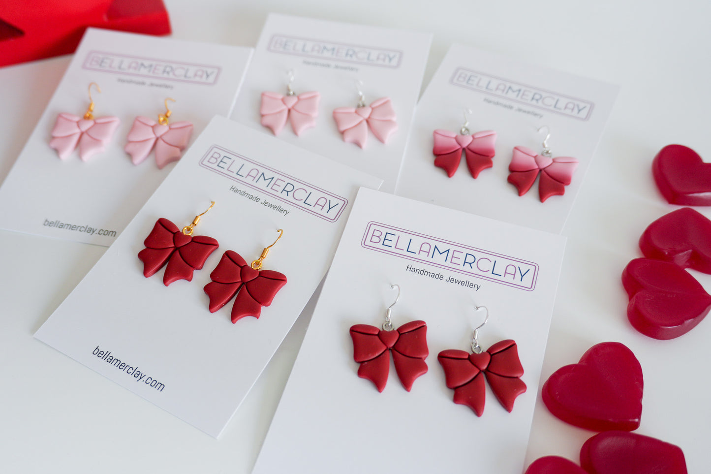 Valenties Bow Earrings