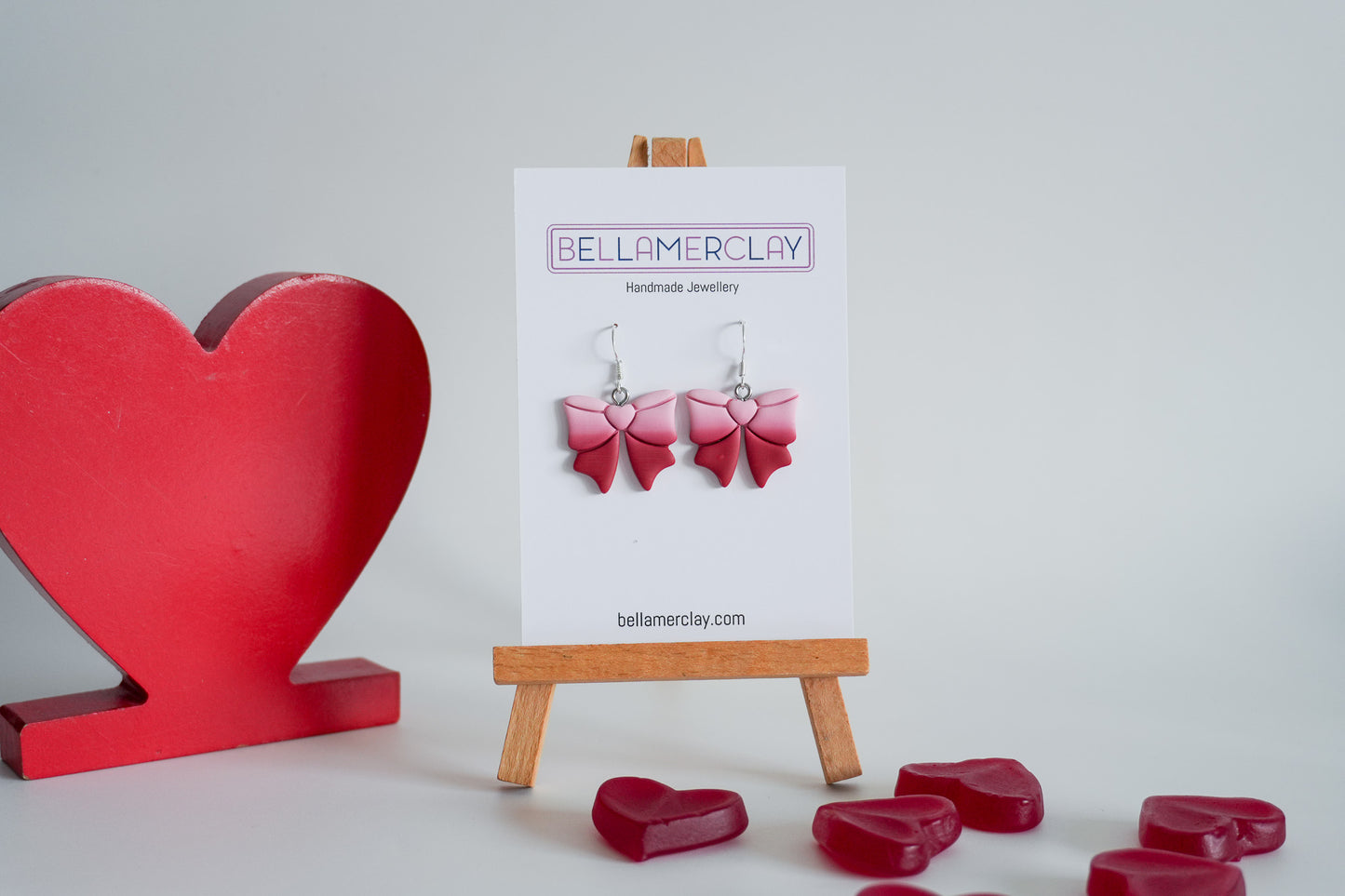 Valenties Bow Earrings