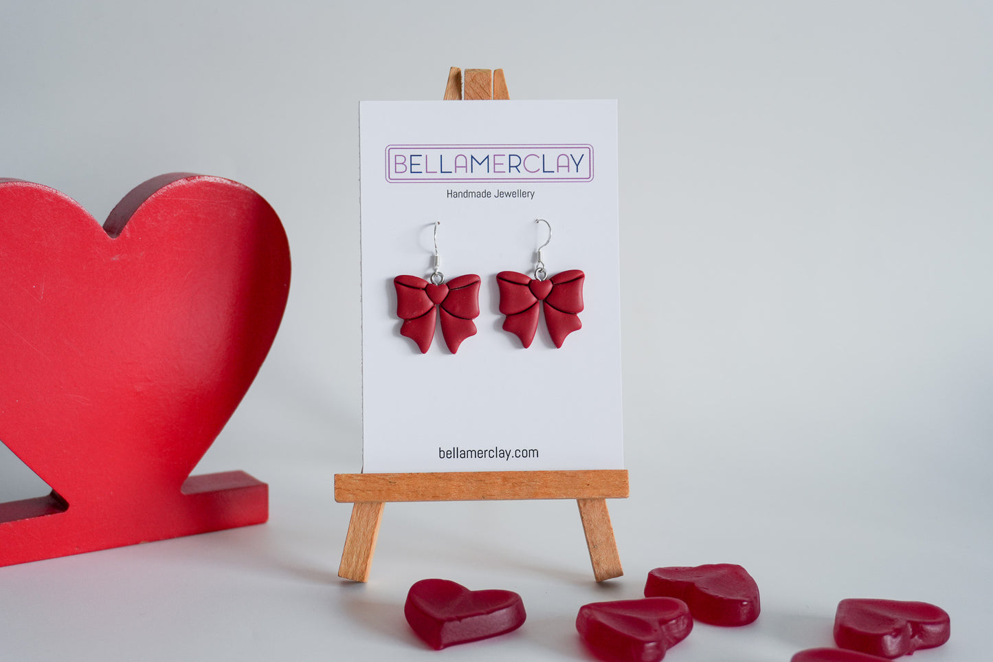 Valenties Bow Earrings