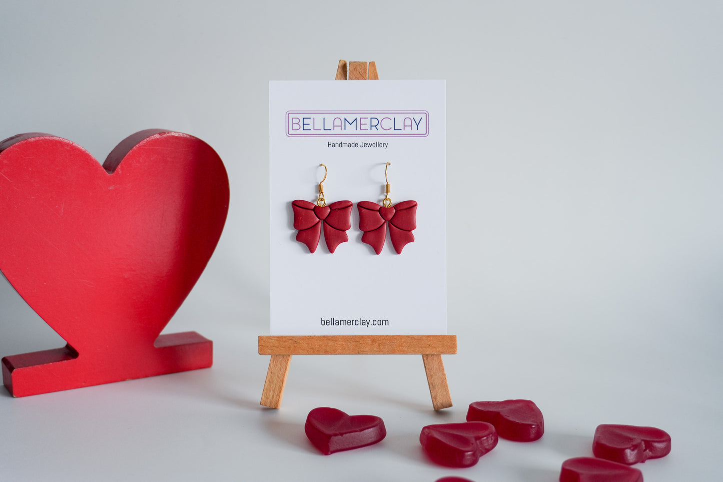 Valenties Bow Earrings