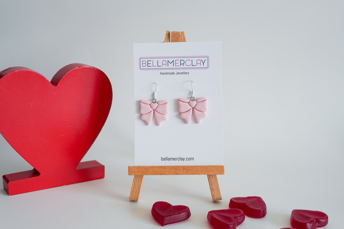 Valenties Bow Earrings