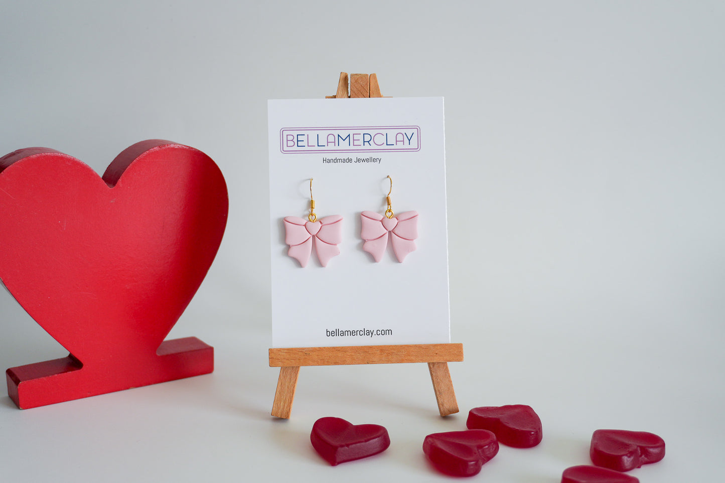 Valenties Bow Earrings