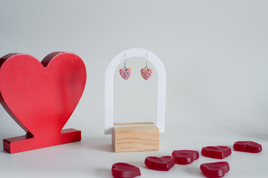 100s And 1000s Heart Biscuits