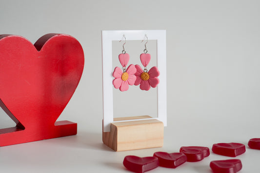 He Loves me Not Earrings