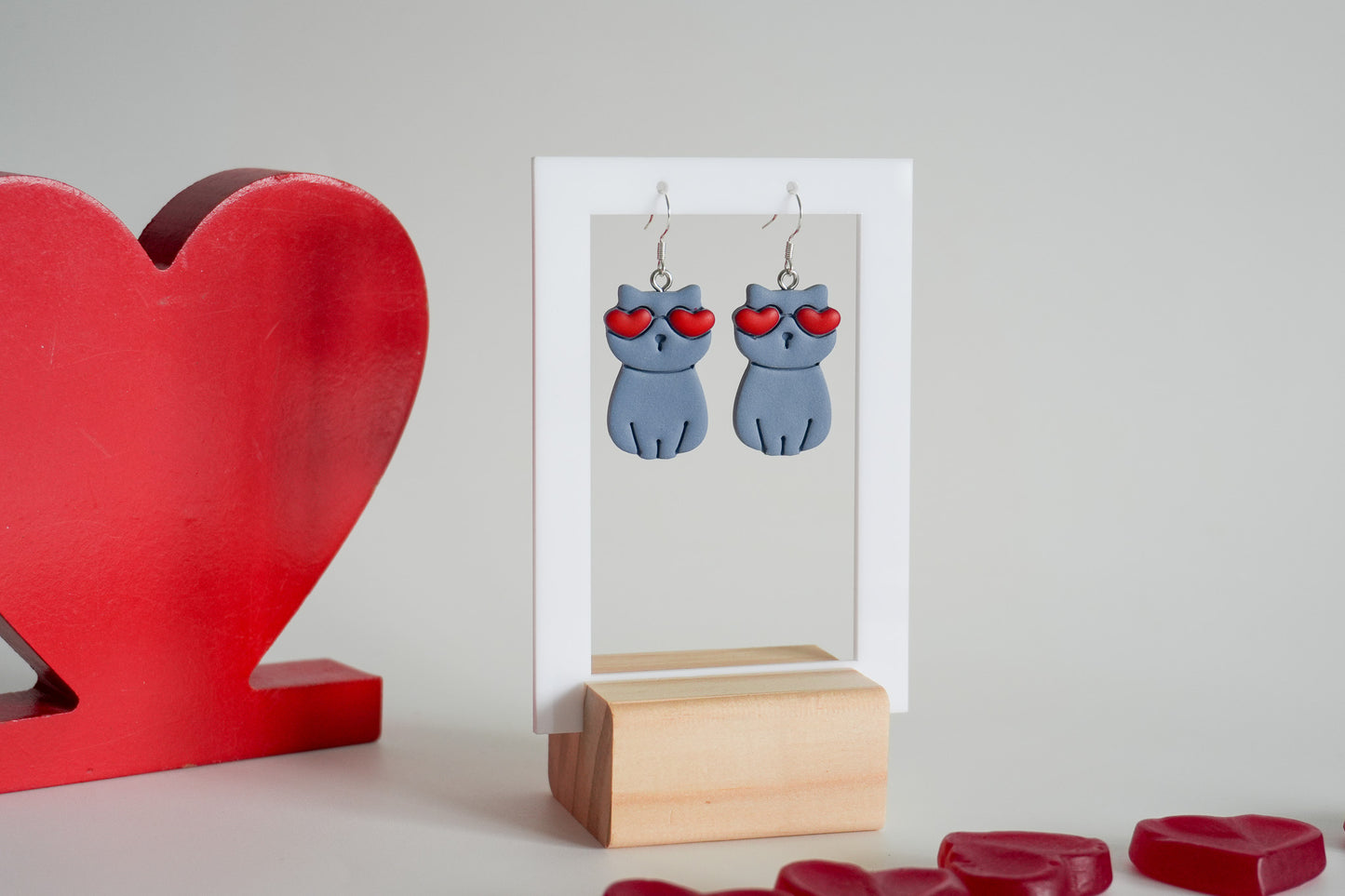 Tall Kitty Earrings
