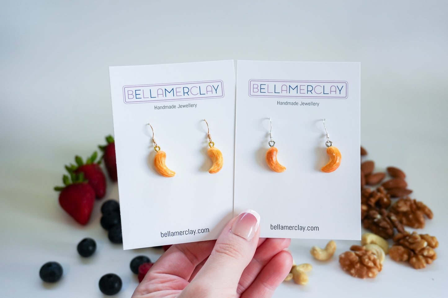 Cashew Earrings