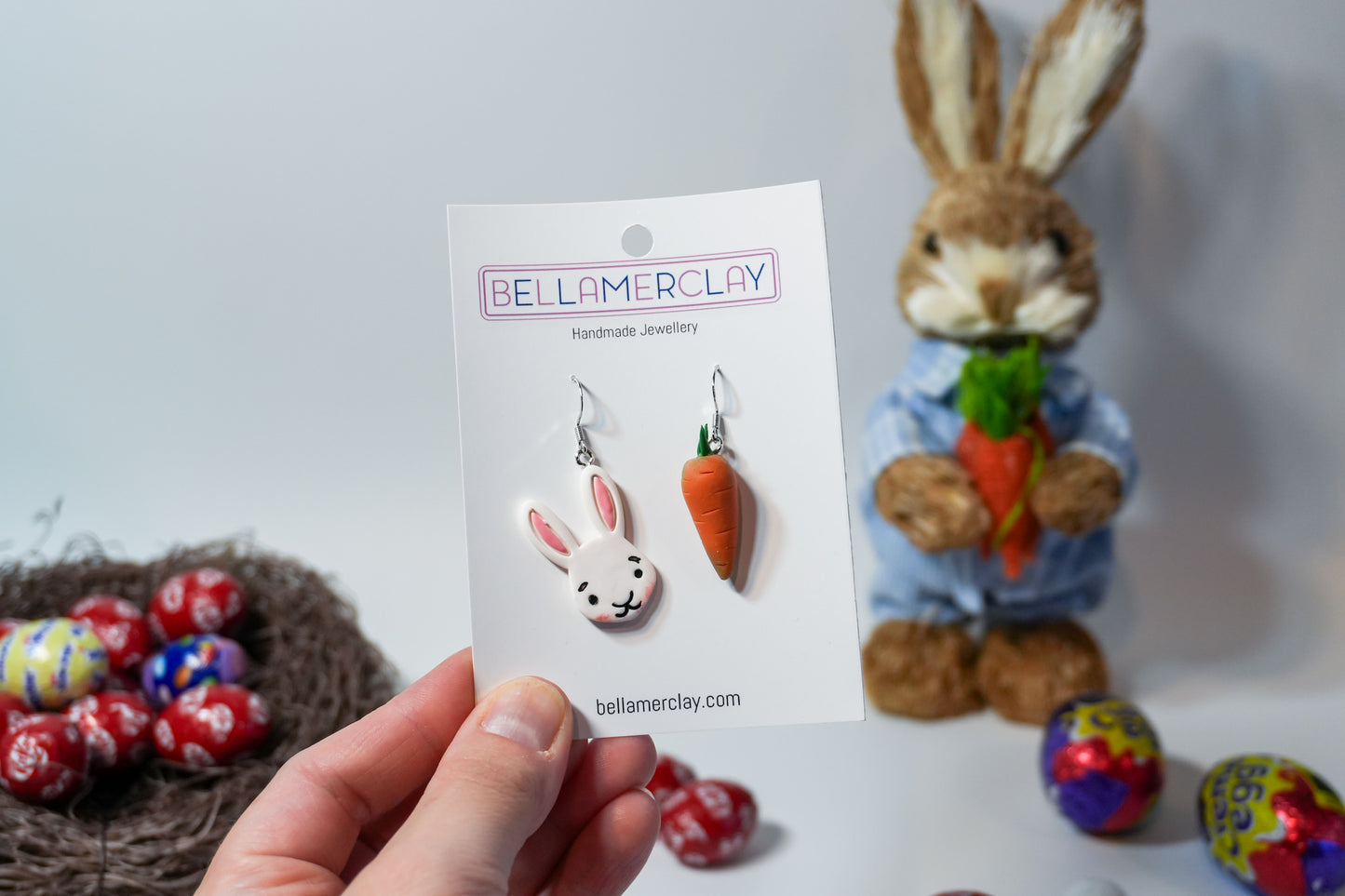 Bunny Carrot Combo Earrings