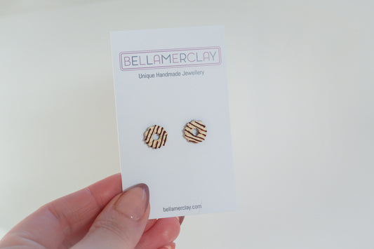 Stripes Studs