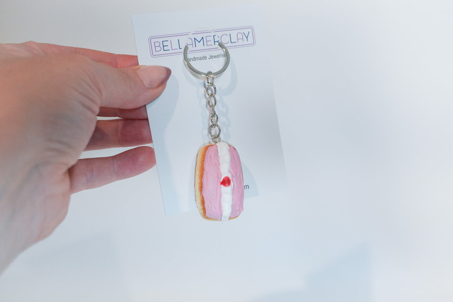 Raspberry Bun keychains
