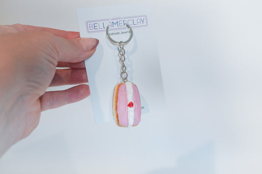 Raspberry Bun keychains