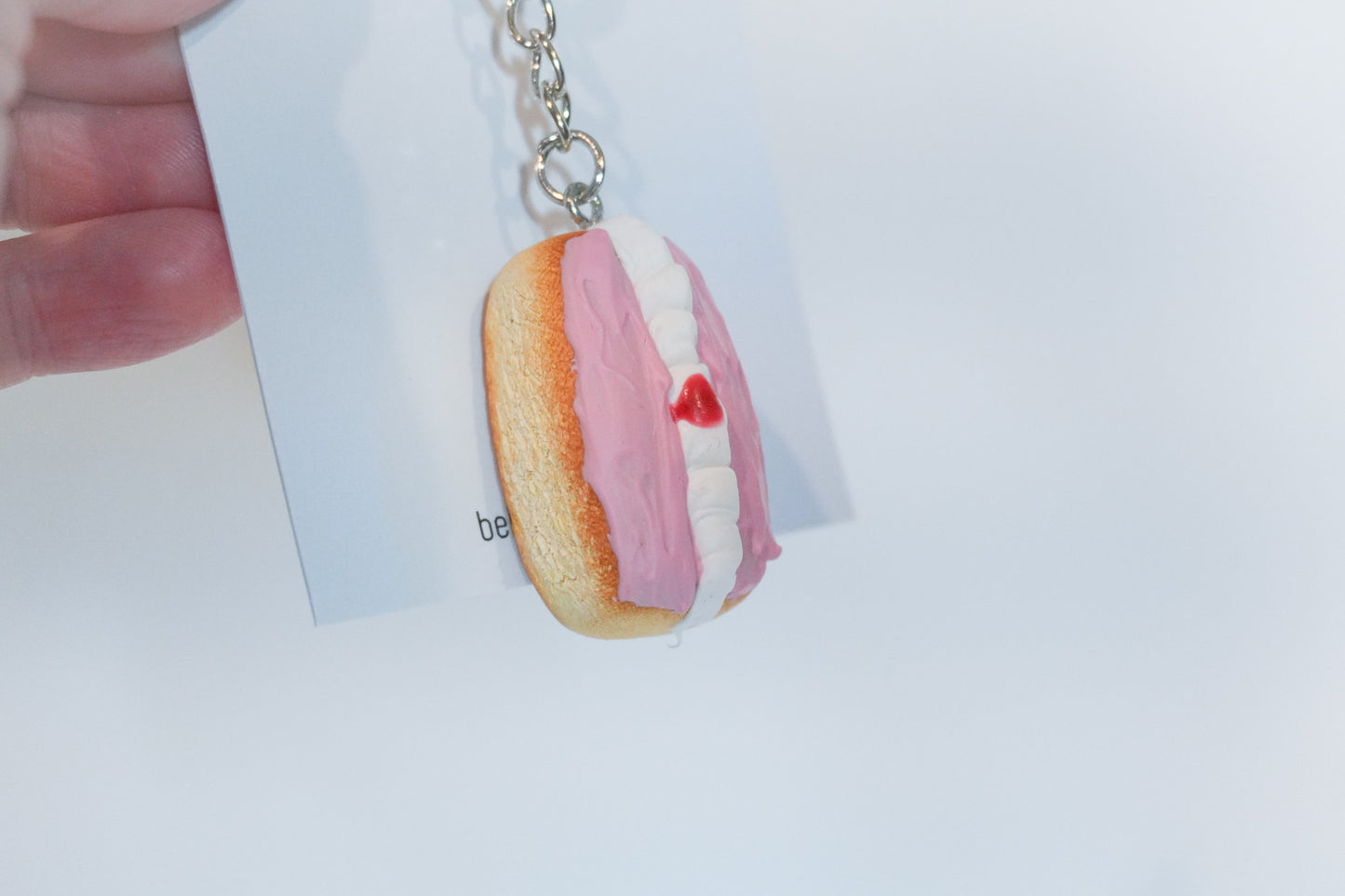 Raspberry Bun keychains