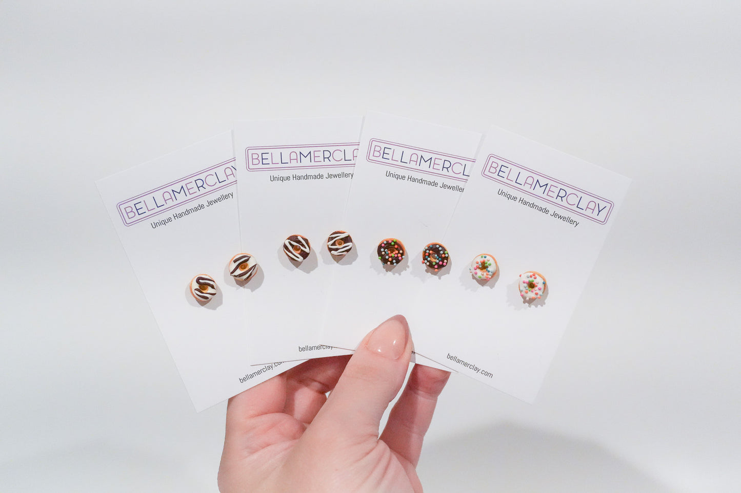 Doughnut Stud Earrings