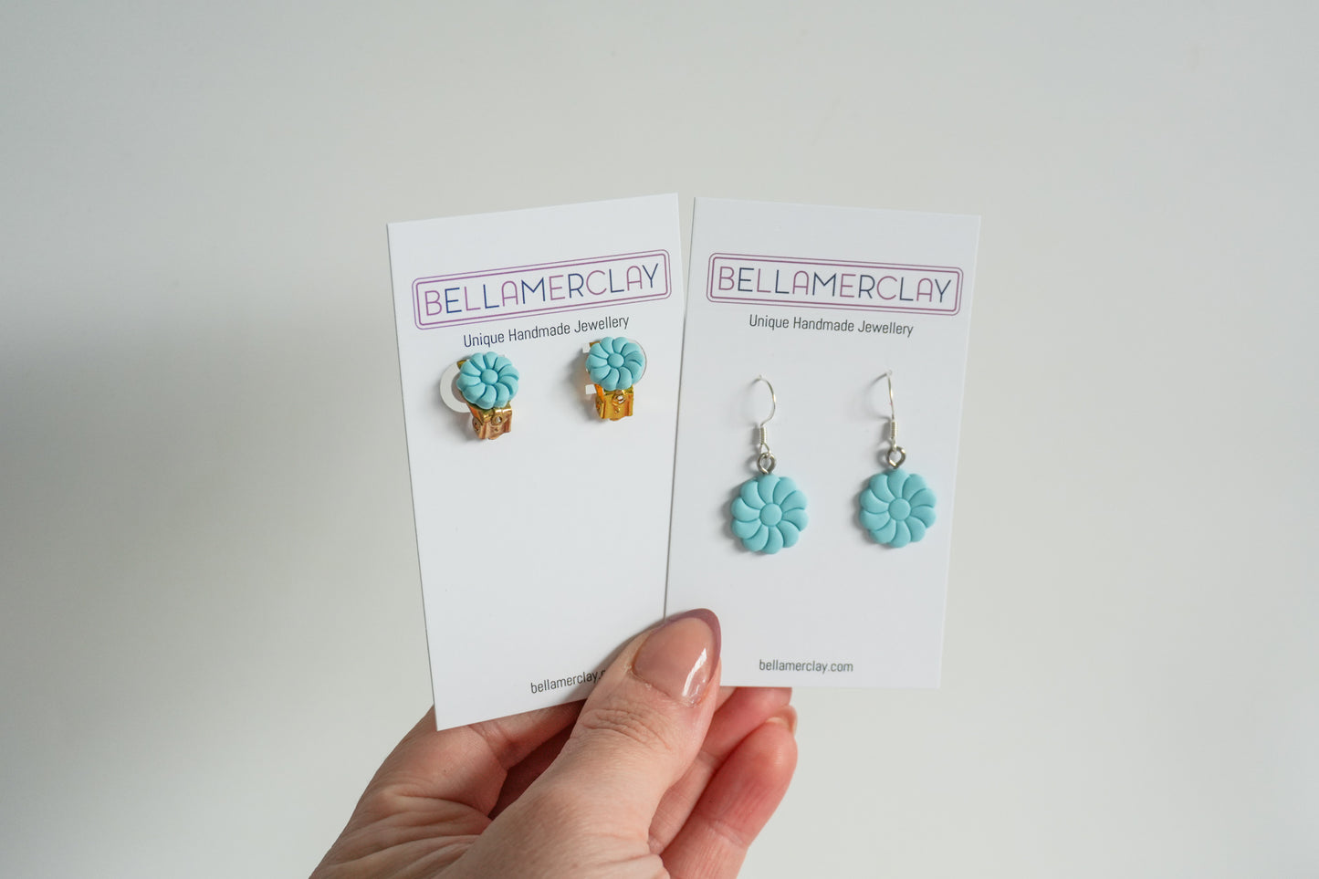 Sky Blue Florals