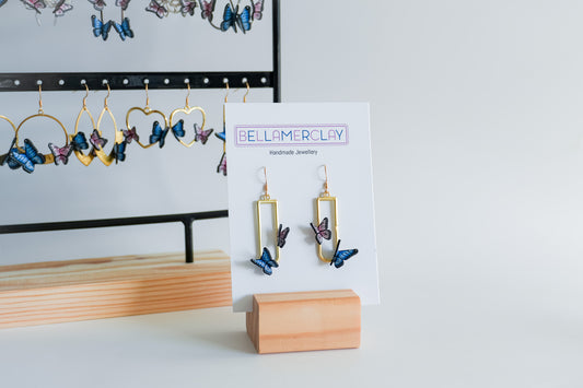 Arch Butterfly Earrings