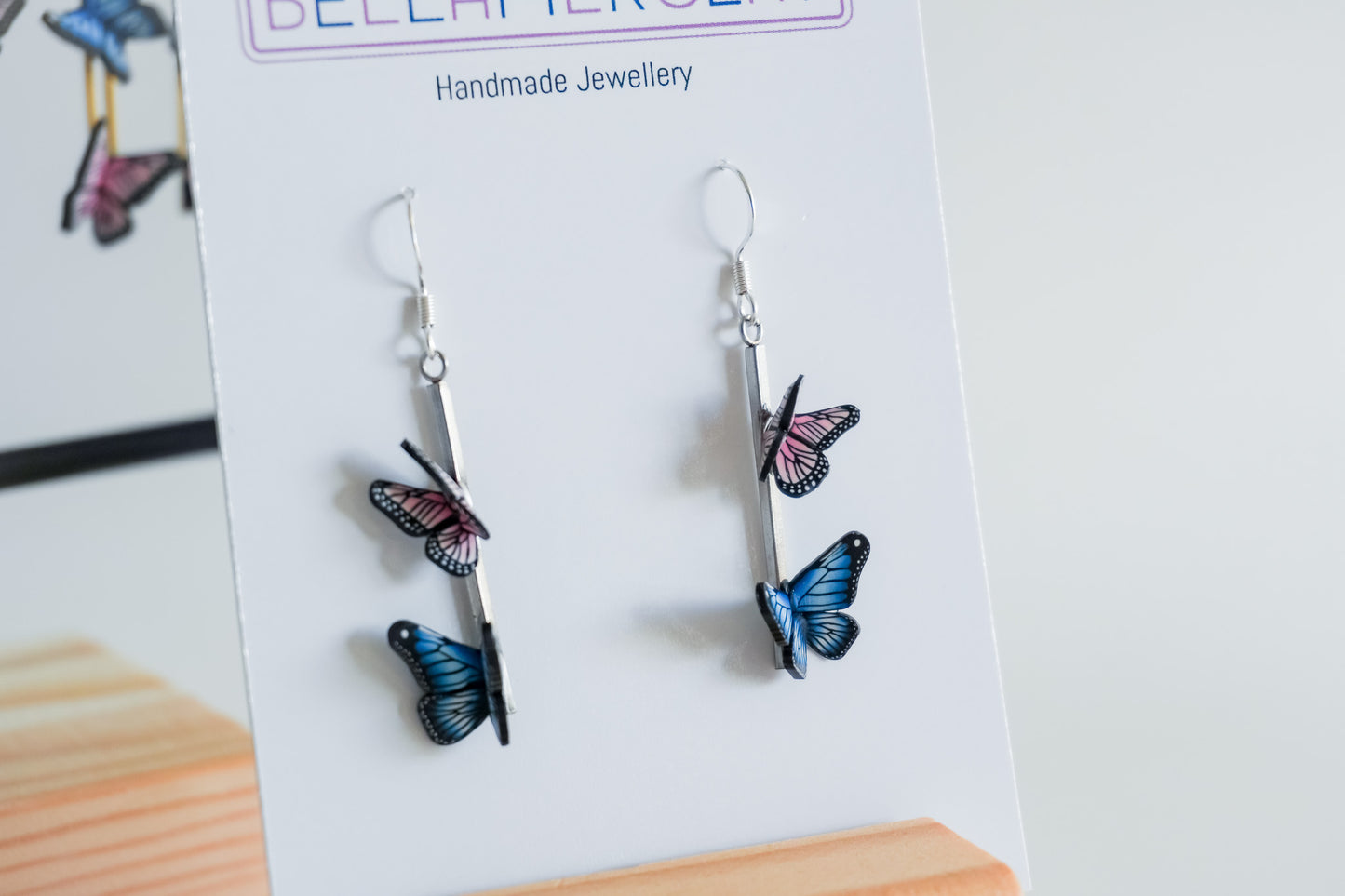 Pole Butterfly Earrings