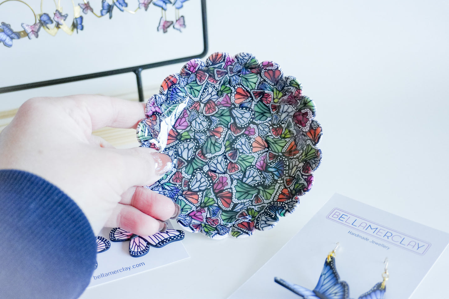 Butterfly Wing Jewellery Dish