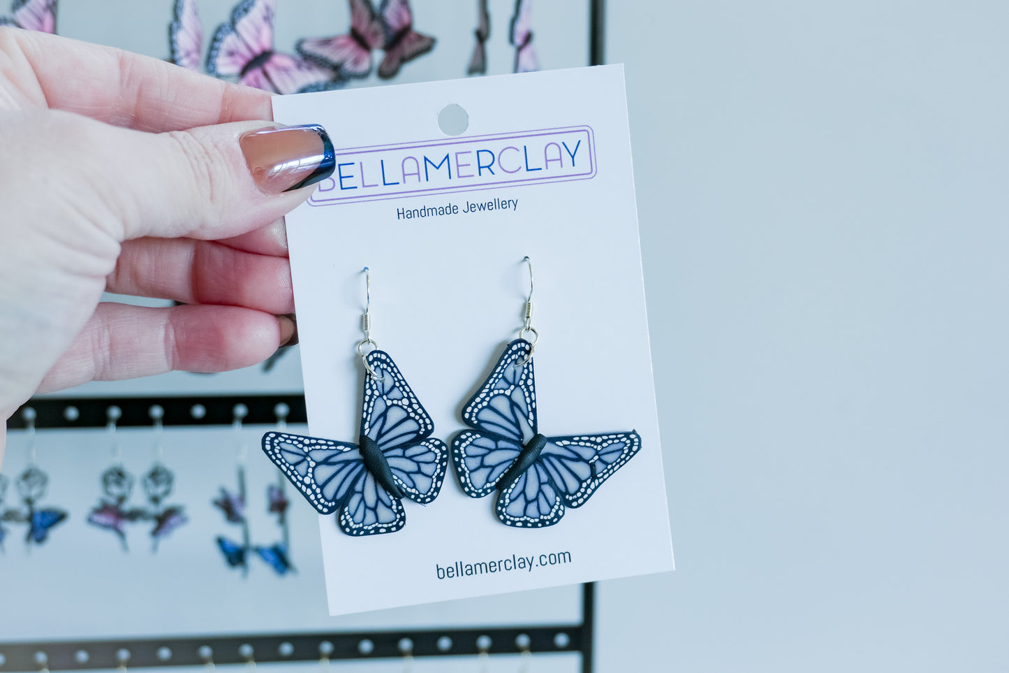 Pearl Butterfly Earrings