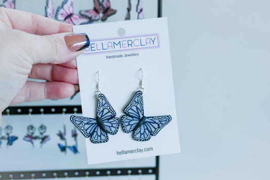 Pearl Butterfly Earrings