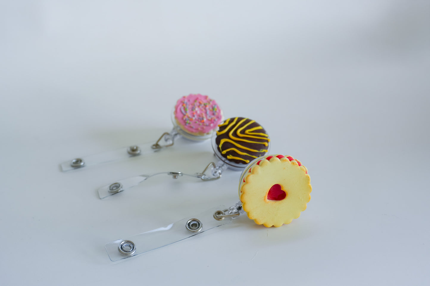 Sweet Treat Retractable Badge Reels