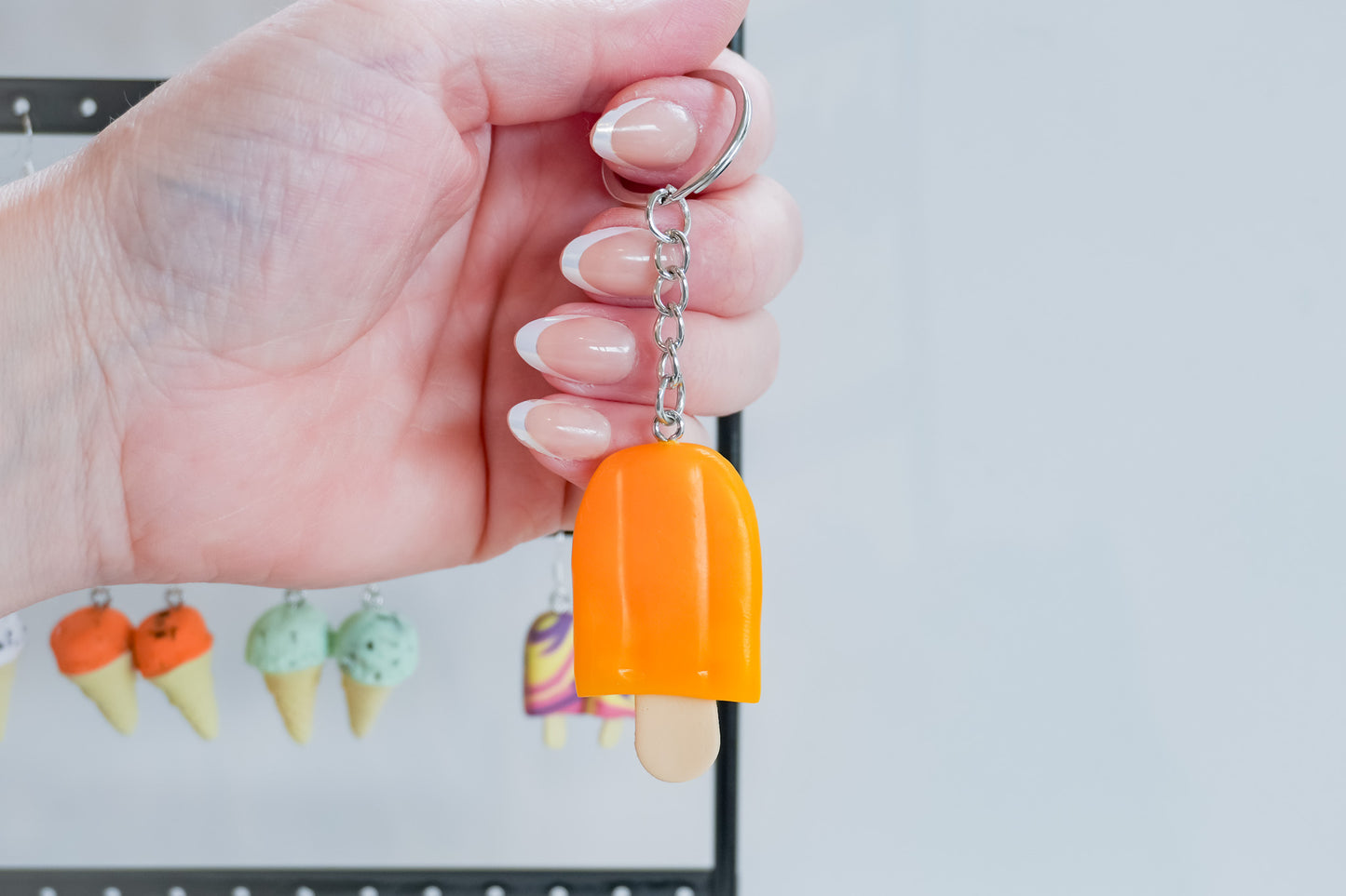 Ice Block Keychain