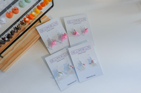 Style #2 Ice Cream Sundae Earrings