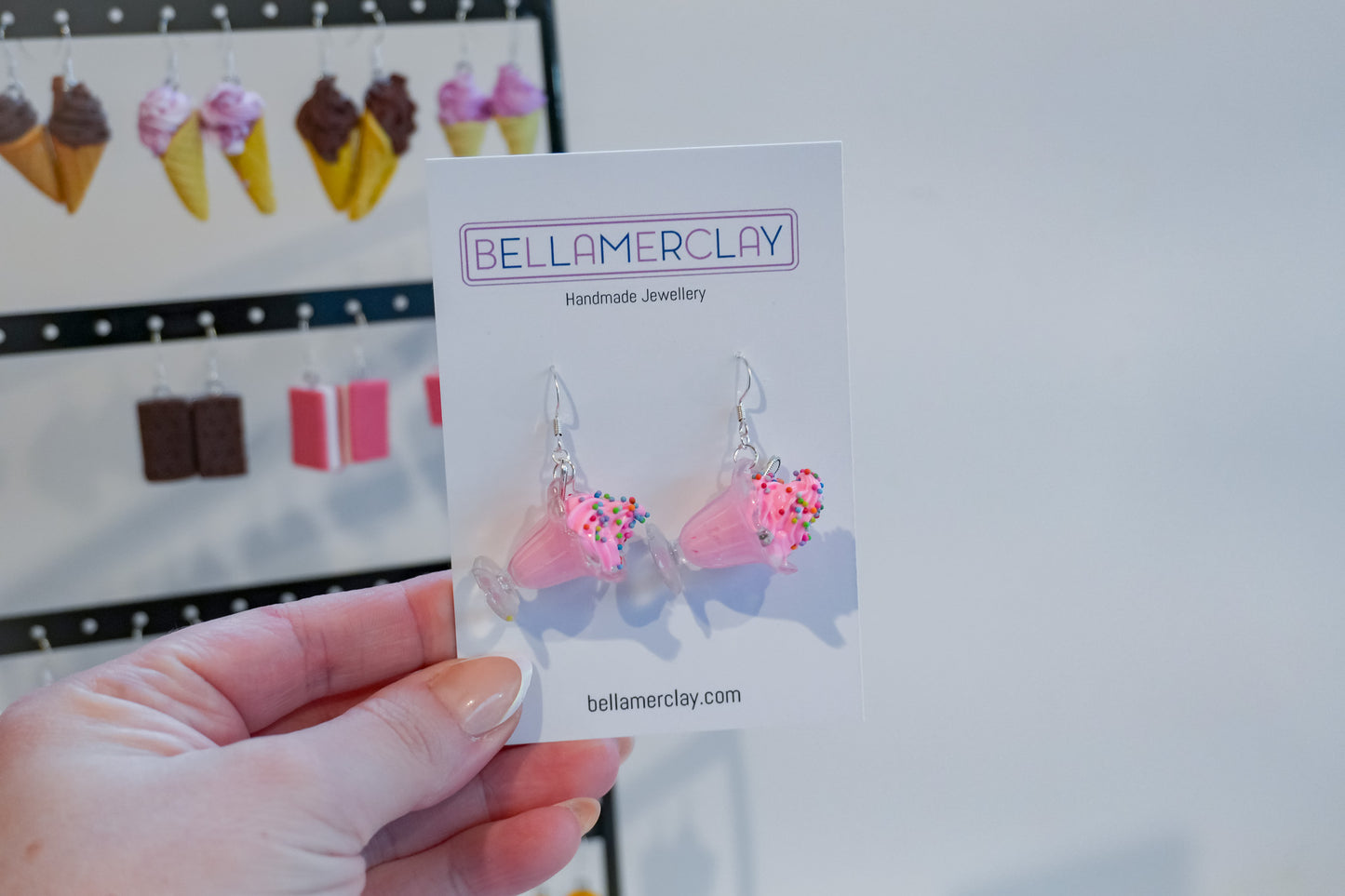 Style #2 Ice Cream Sundae Earrings