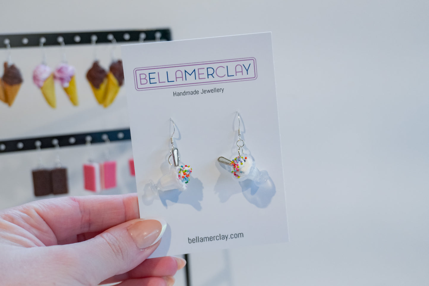 Style #2 Ice Cream Sundae Earrings