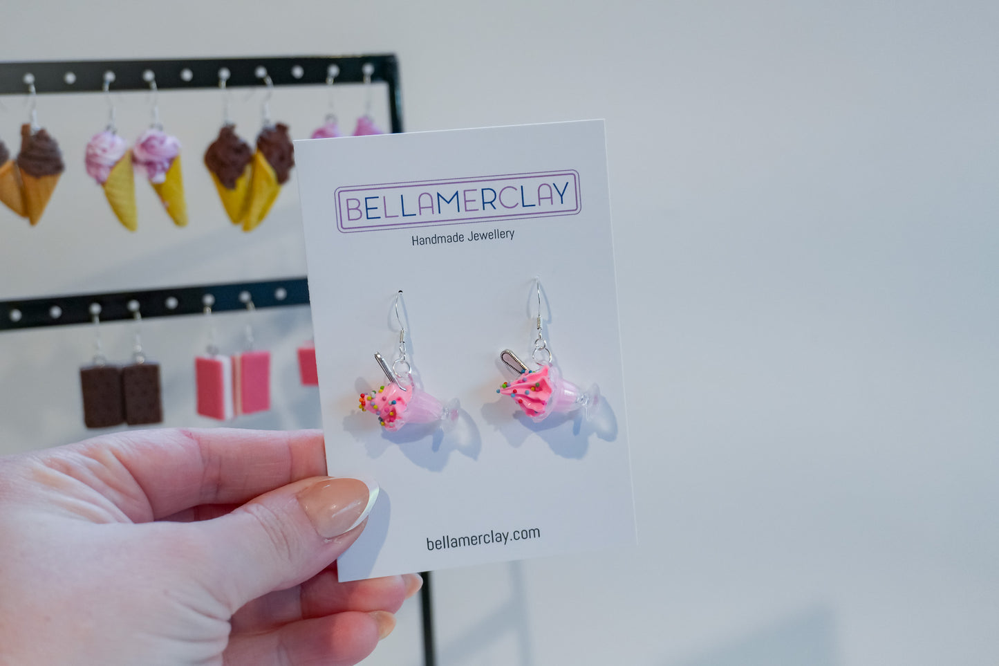Style #2 Ice Cream Sundae Earrings