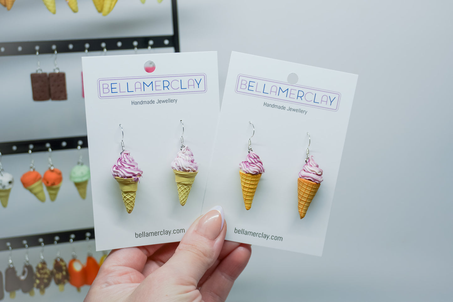 Real Fruit Ice Cream Earrings