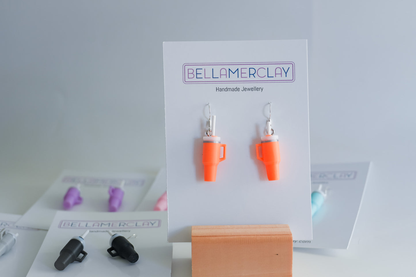 Flask Water Bottle Earrings