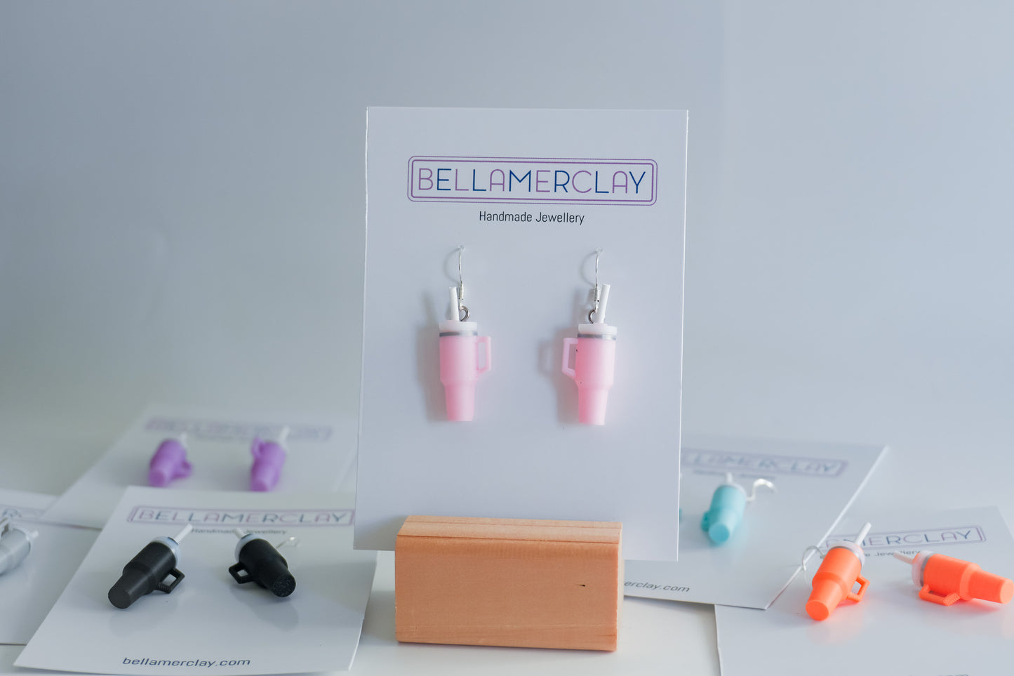 Flask Water Bottle Earrings