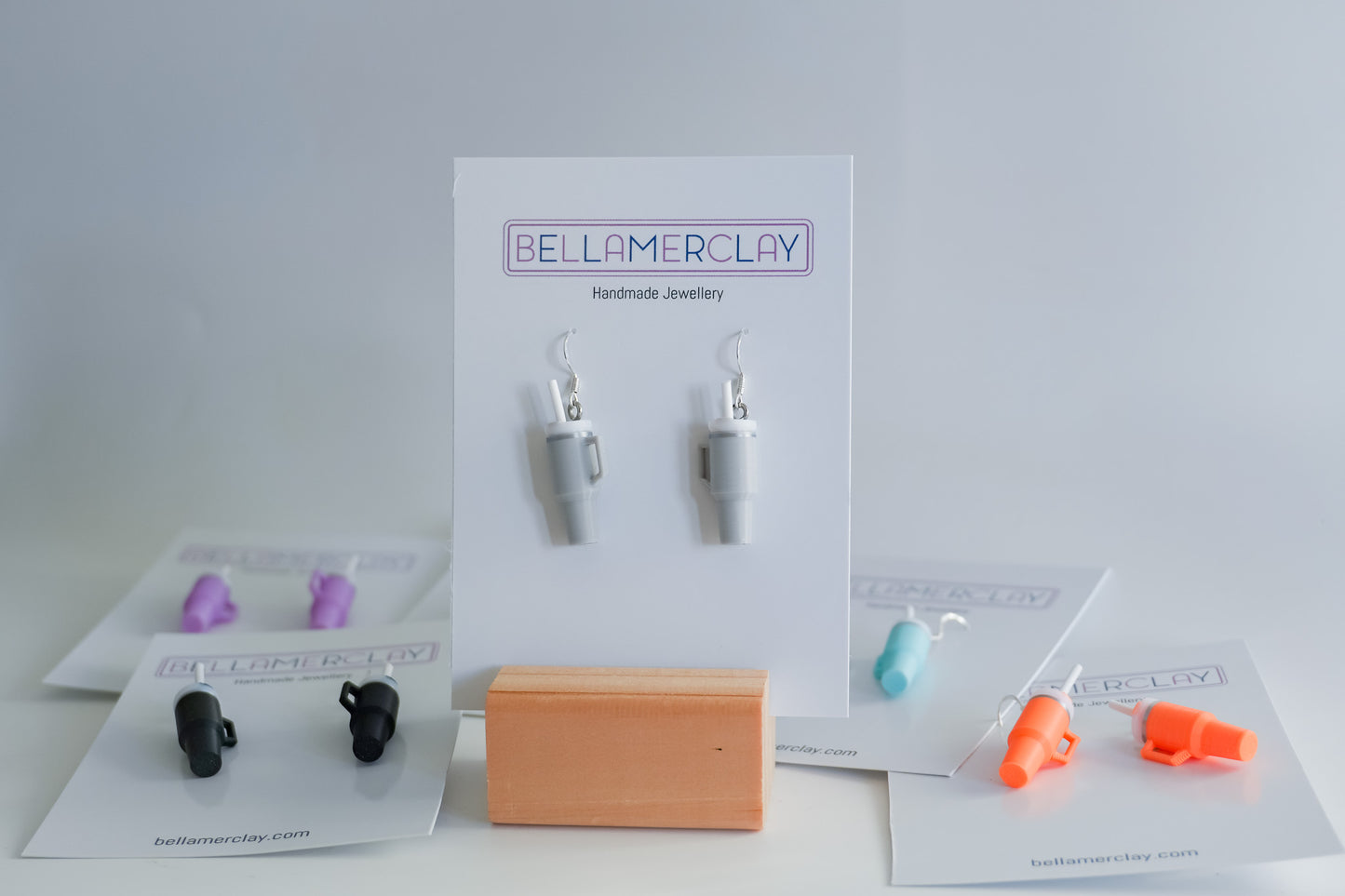Flask Water Bottle Earrings