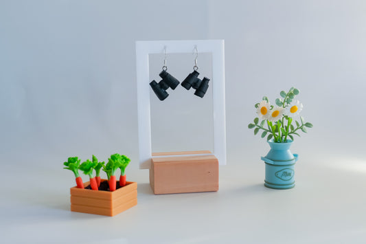 Binocular Earrings
