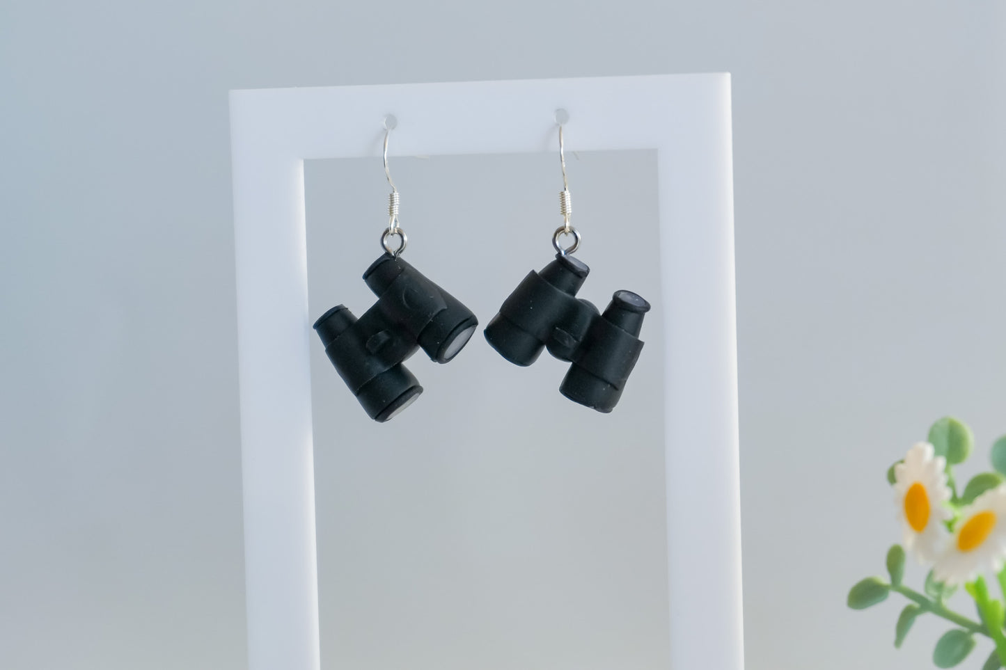 Binocular Earrings
